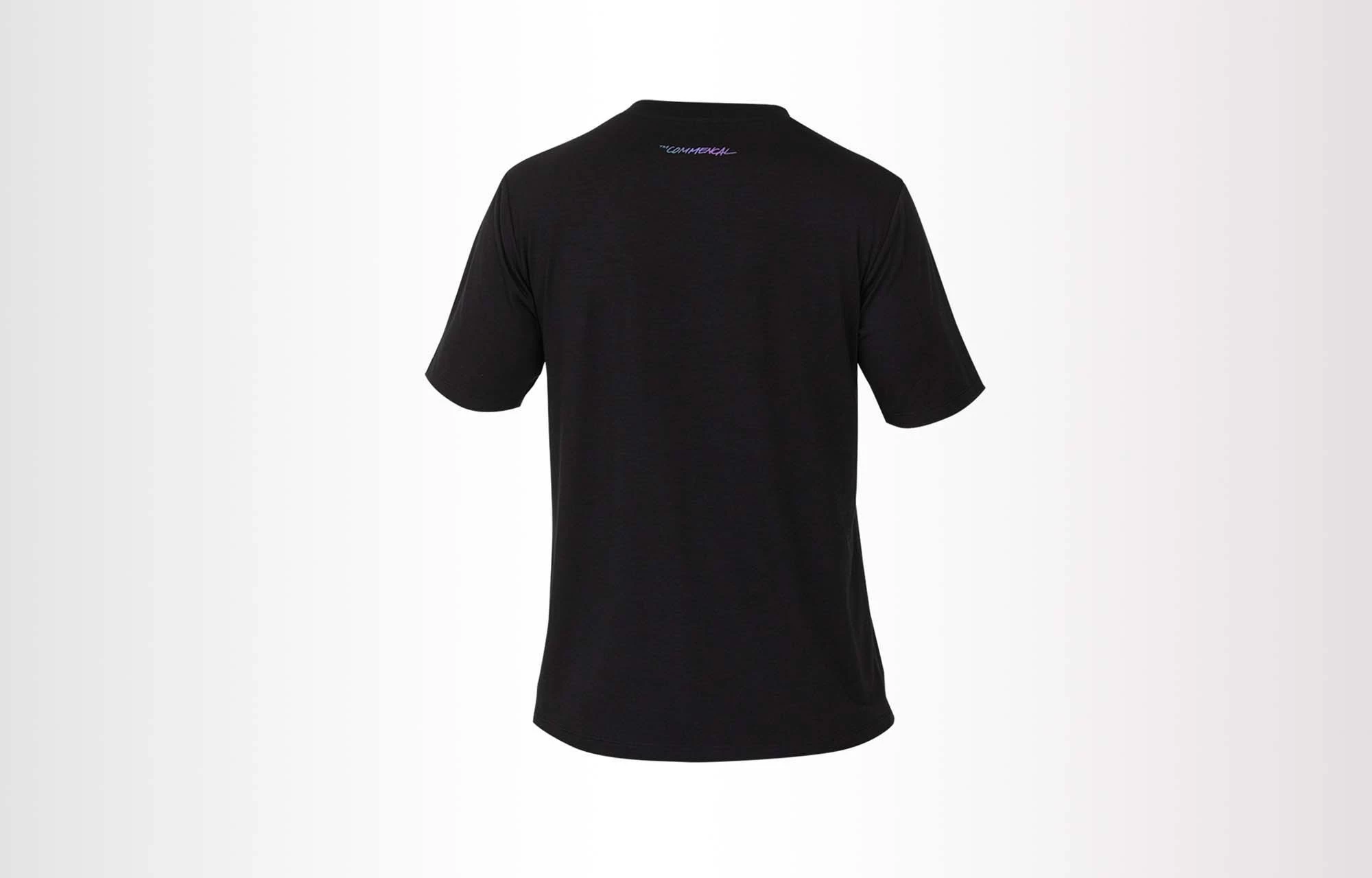TECH-TEE COMMENCAL MANCHES COURTES BLACK NEON 2 TECH-TEE COMMENCAL MANCHES COURTES BLACK NEON – Image 2