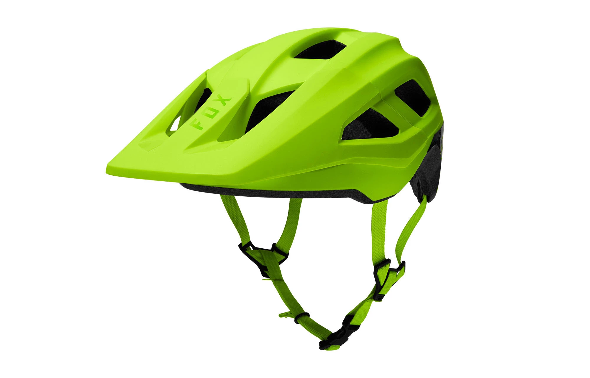 CASQUE FOX KIDS MAINFRAME FLUO YELLOW 2 CASQUE FOX KIDS MAINFRAME FLUO YELLOW – Image 2