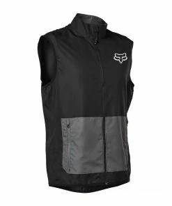COUPE VENT FOX SANS MANCHE RANGER BLACK/GREY