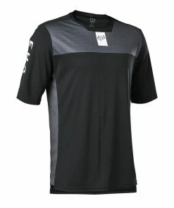 MAILLOT MANCHES COURTES FOX DEFEND BLACK