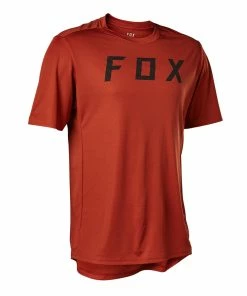MAILLOT MANCHES COURTES FOX RANGER RED CLAY
