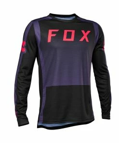 MAILLOT MANCHES LONGUES FOX DEFEND SANGRIA