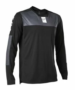 MAILLOT MANCHES LONGUES FOX HEAD DEFEND BLACK