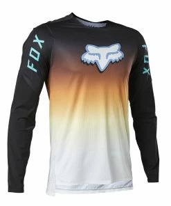 MAILLOT MANCHES LONGUES FOX FLEXAIR BURNT ORANGE