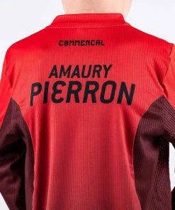 MAILLOT MANCHES LONGUES KIDS COMMENCAL RACE AMAURY PIERRON -Transmission vélo de route Ventes 2023 T22MLKRACPIE 02 2000