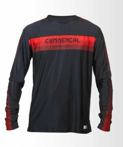 MAILLOT MANCHES LONGUES COMMENCAL RACE RED POLYCHROM