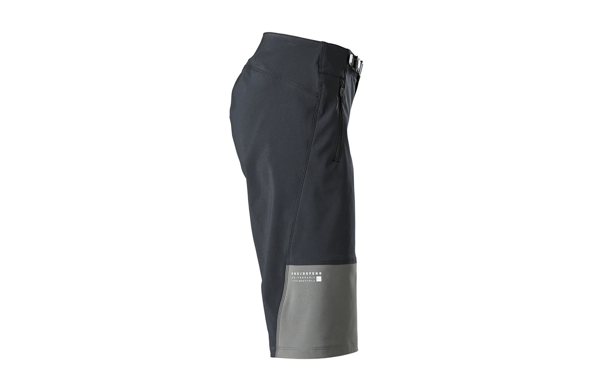 SHORT FOX WOMEN DEFEND BLACK/GREY 3 SHORT FOX WOMEN DEFEND BLACK/GREY – Image 3