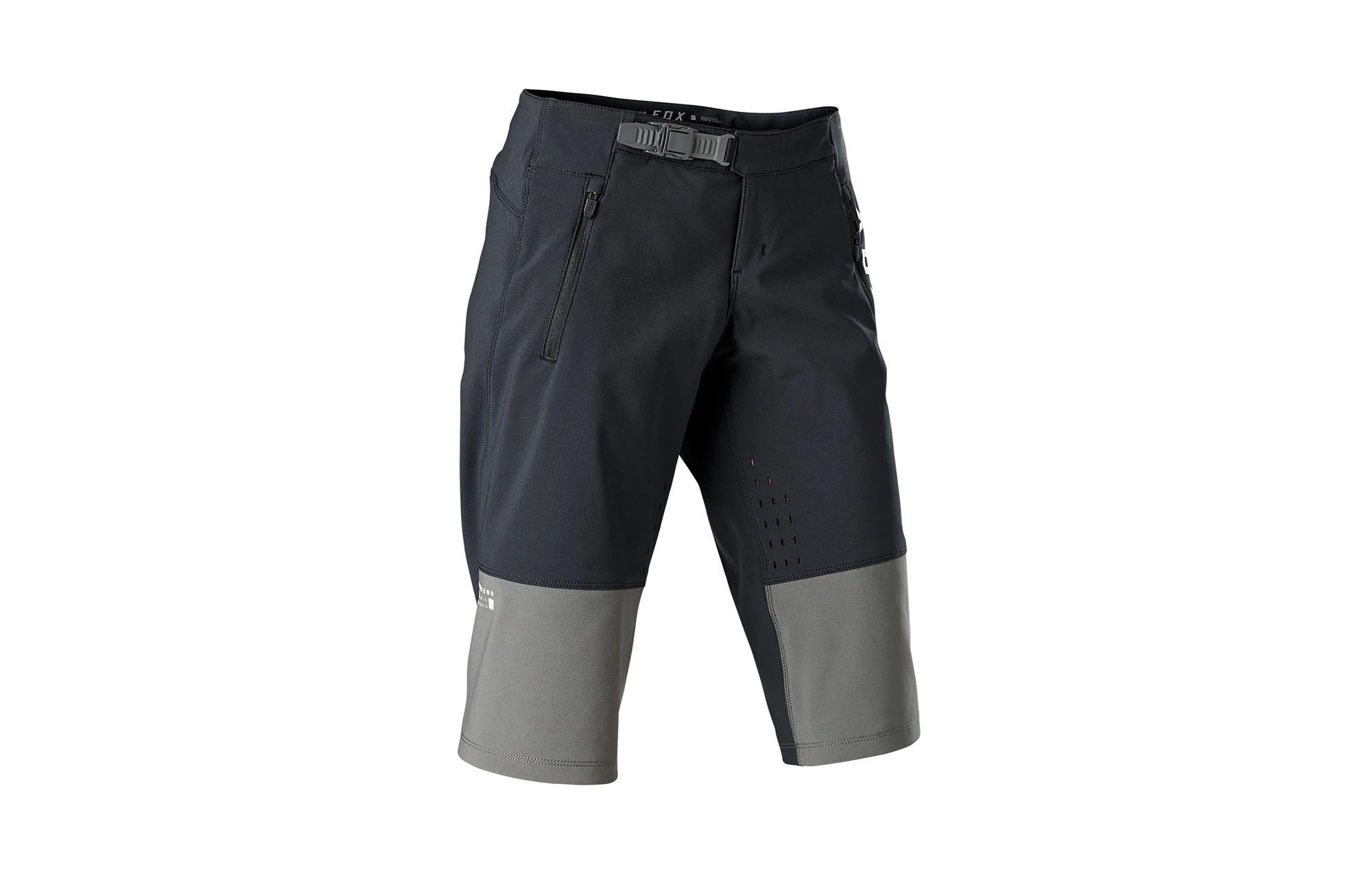 SHORT FOX WOMEN DEFEND BLACK/GREY 1 SHORT FOX WOMEN DEFEND BLACK/GREY