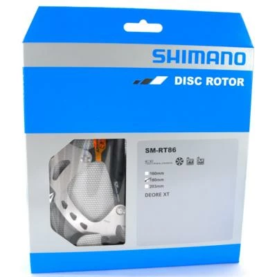 Disque De Frein Rotor 6 Trous SM-RT86 Deore XT 160 Mm Shimano 2 Disque De Frein Rotor 6 Trous SM-RT86 Deore XT 160 Mm Shimano – Image 2