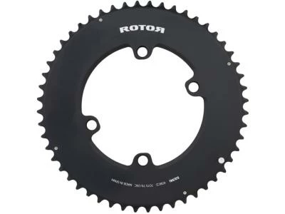 ROTOR BIKES COMPONENTS Plateau Rotor Extérieur 11v Aero Round Ring 52T 1 ROTOR BIKES COMPONENTS Plateau Rotor Extérieur 11v Aero Round Ring 52T