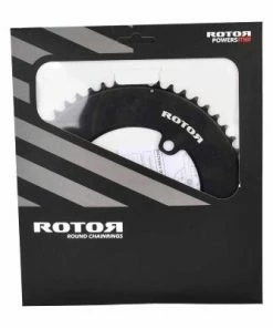 ROTOR BIKES COMPONENTS Plateau Rotor Extérieur 11v Aero Round Ring 52T 5 ROTOR BIKES COMPONENTS Plateau Rotor Extérieur 11v Aero Round Ring 52T -Transmission vélo de route Ventes 2023 plateau aero rond BCD 110x4 rotor big