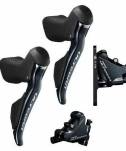 Mini Groupe Shimano Ultegra Di2 à Disc R8070 10 Mini Groupe Shimano Ultegra Di2 à Disc R8070 -Transmission vélo de route Ventes 2023 poignees velo route shimano ultegra di2 r8070 11v avec etriers big